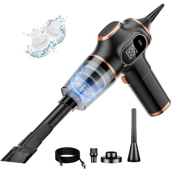Wireless Car Vacuum Cleaner 98000Pa 120W Cordless Handheld Portable High power - Picture 1 of 5